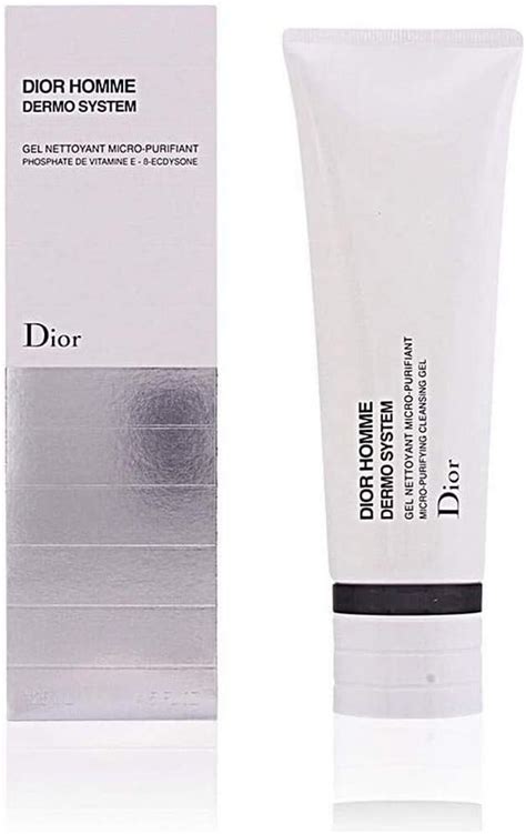 dior homme dermo system cleansing gel|Dior Homme facial cleansing gel.